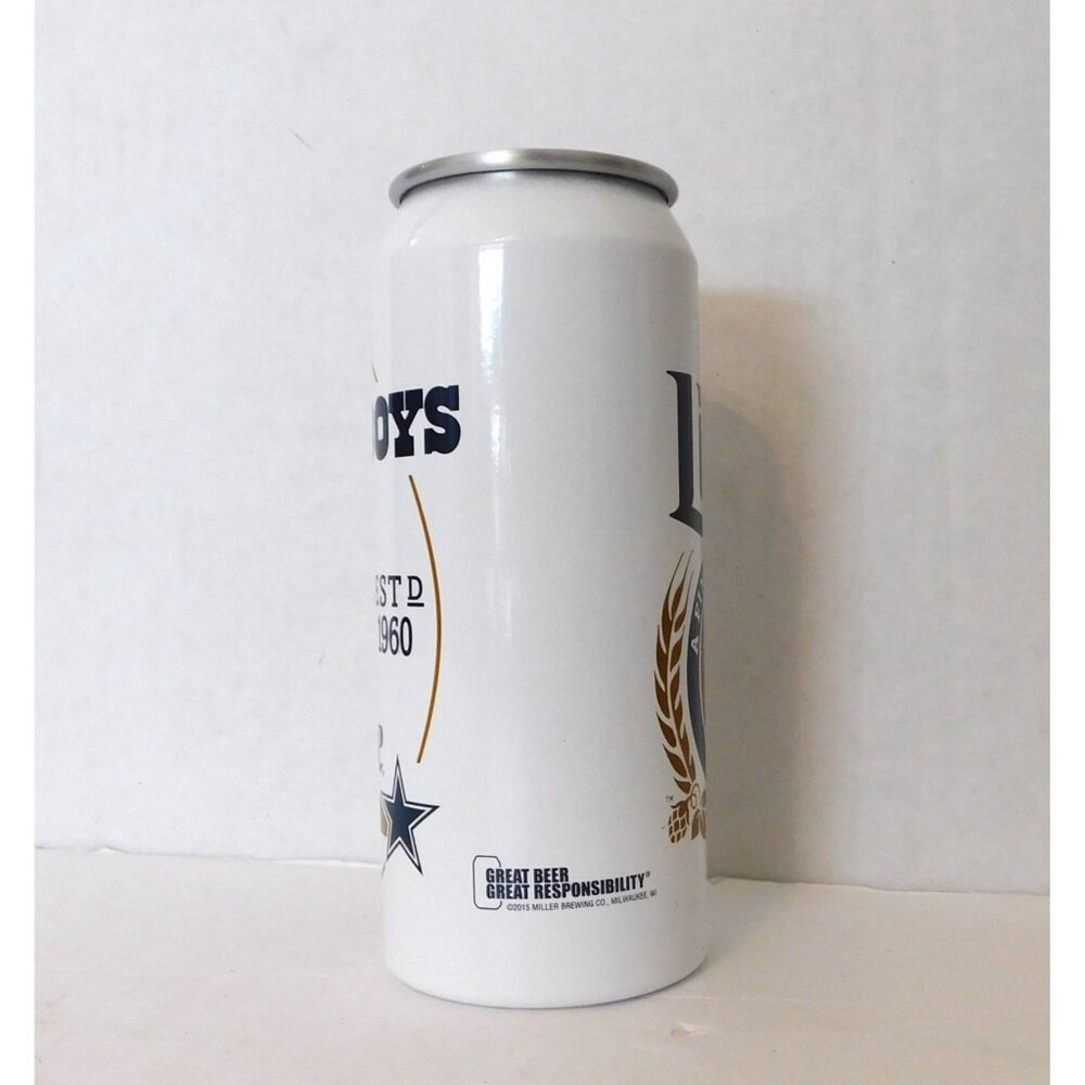 Dallas Cowboys Miller Lite 6" Aluminum Mug NFL Authentic Game Day Collectible - Picture 4 of 6